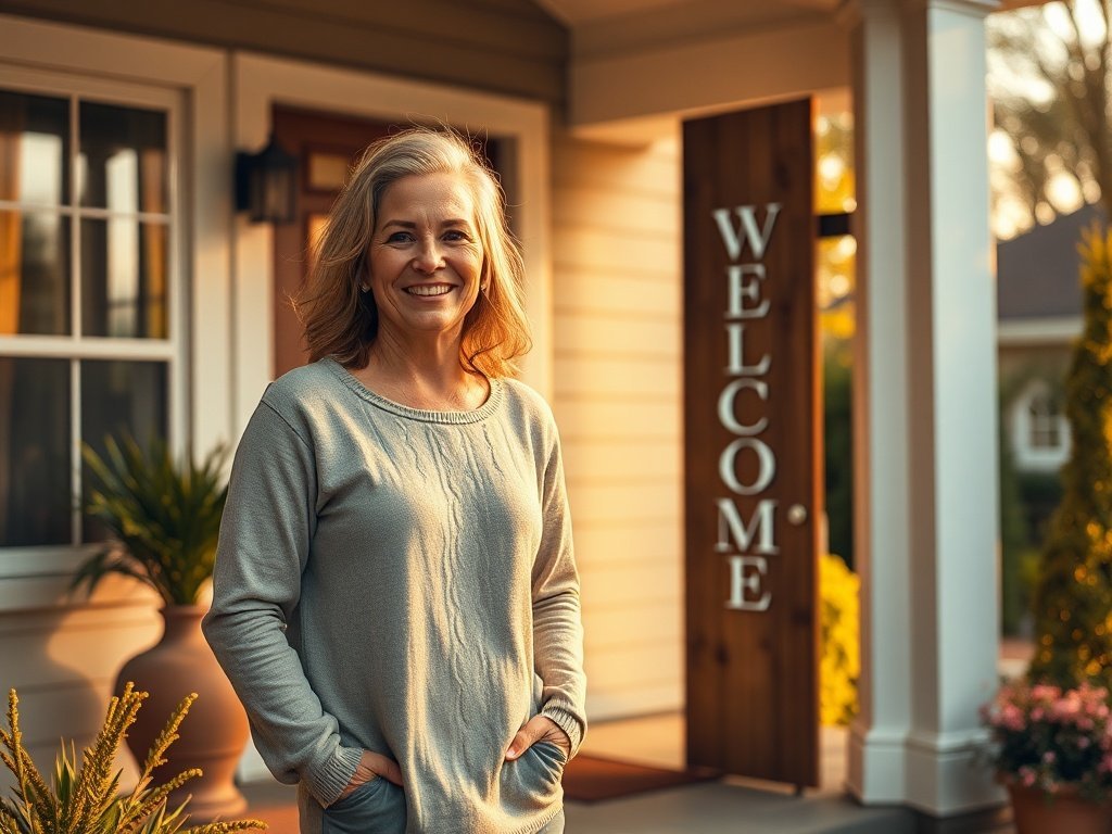 How a 47.2-Inch Vertical Welcome Sign Can Make a Small Porch Look Finished in Minutes