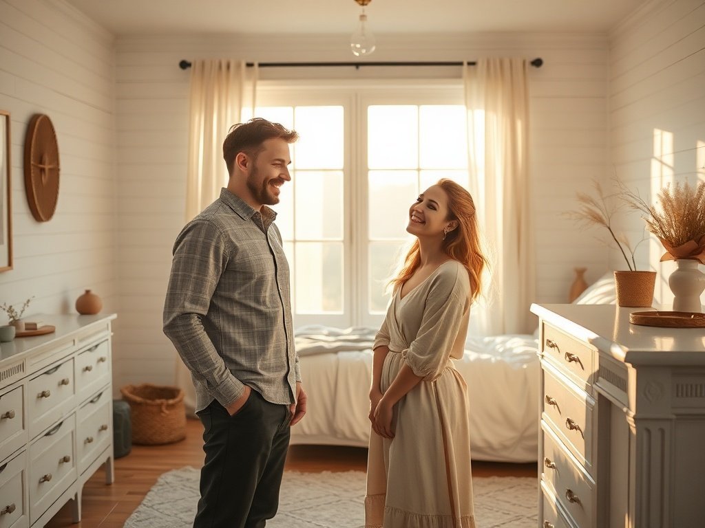 How a Whitewash Dresser Can Turn a Cold Bedroom Into a Coastal-Mountain Retreat in One Weekend