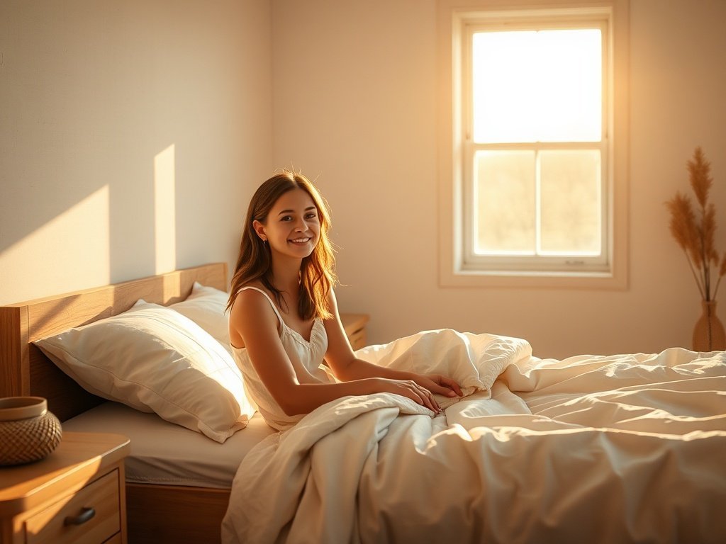 How a low-profile solid wood bed frame can make a tiny bedroom feel calmer in 10 minutes — and why the floating look changes the whole room