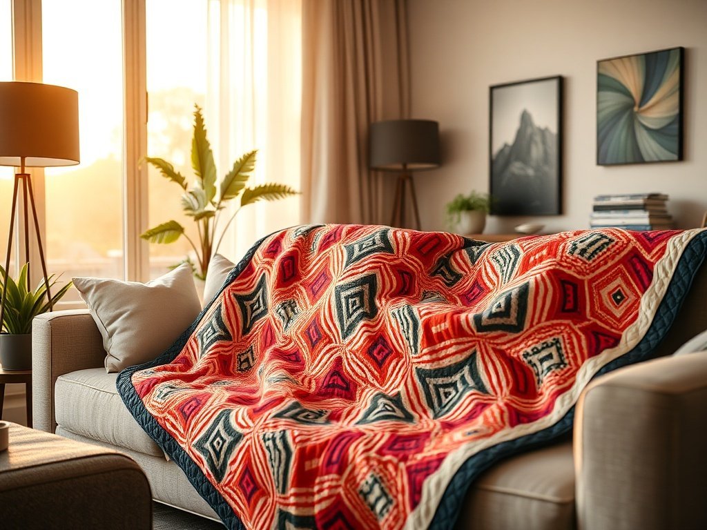 Turn Any Room Into a 3D Design Statement With 12 Optical Illusion Quilt Projects