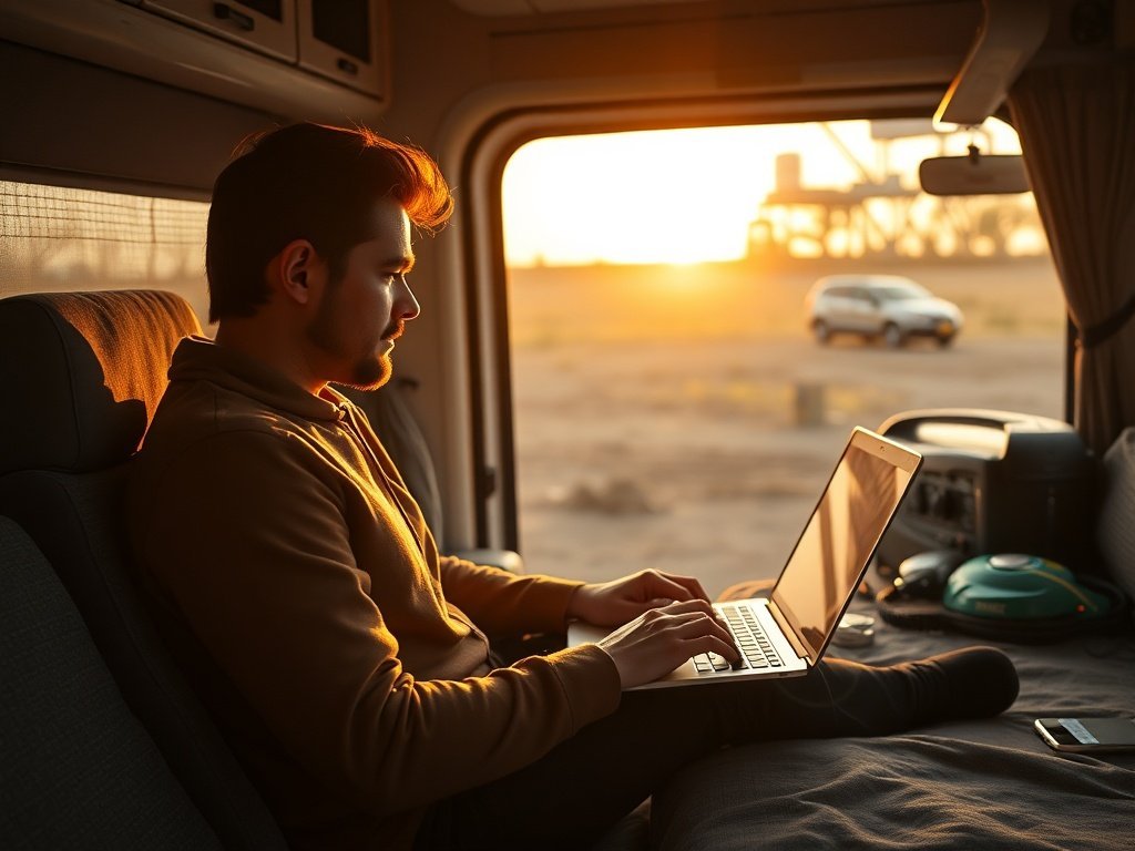 How a Quiet Dual-Fuel Generator Can Keep Your RV Remote-Work Setup Running Through Outages, Campground Issues, and Travel Days