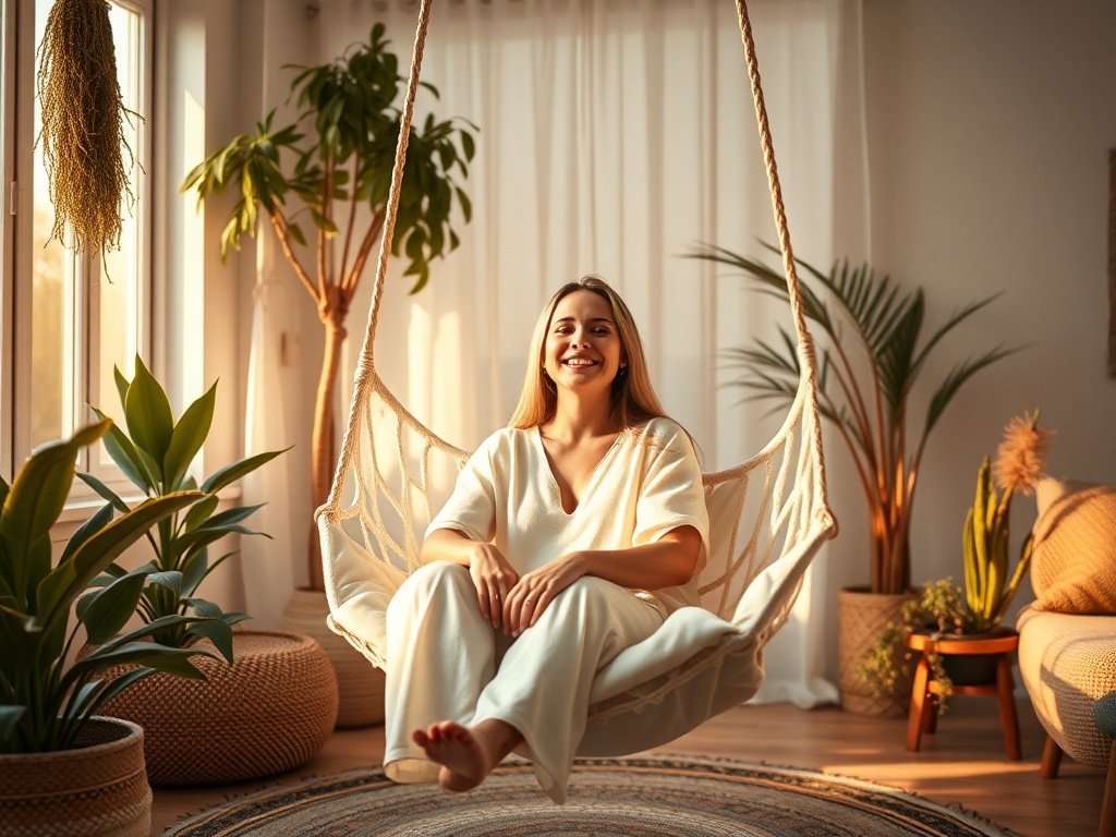 How a $55.99 Boho Swing Chair Can Turn a Bare Corner into a Studio-Style Retreat in One Afternoon