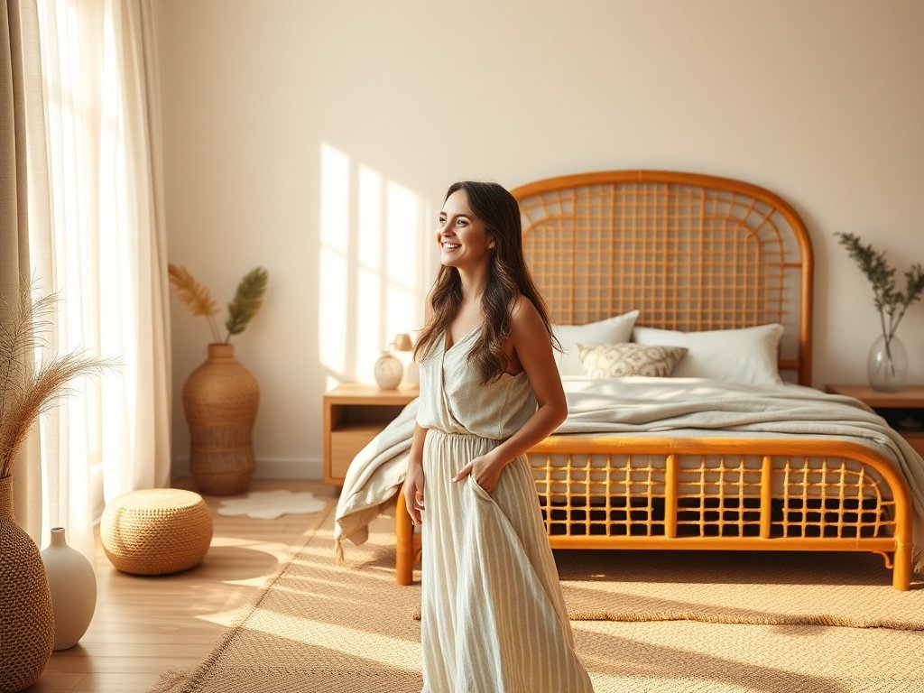 From cluttered bedroom to calm coastal retreat: 3 ways a natural oak king bed frame becomes the room’s centerpiece