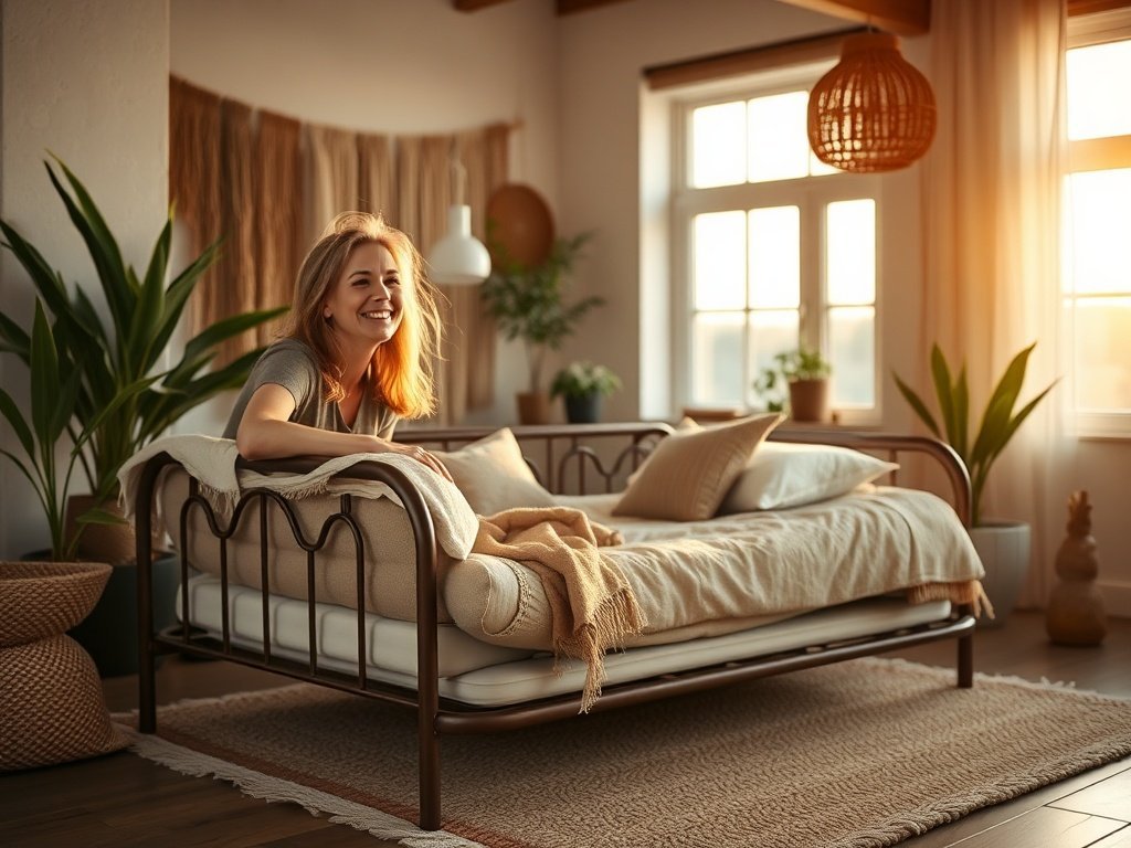 From cramped loft chaos to a guest-ready boho sleep sanctuary: 3 ways a twin daybed with pop-up trundle saves space