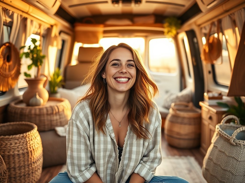 How old-wood peel-and-stick tiles can transform a 54 sq. ft. camper floor in a weekend