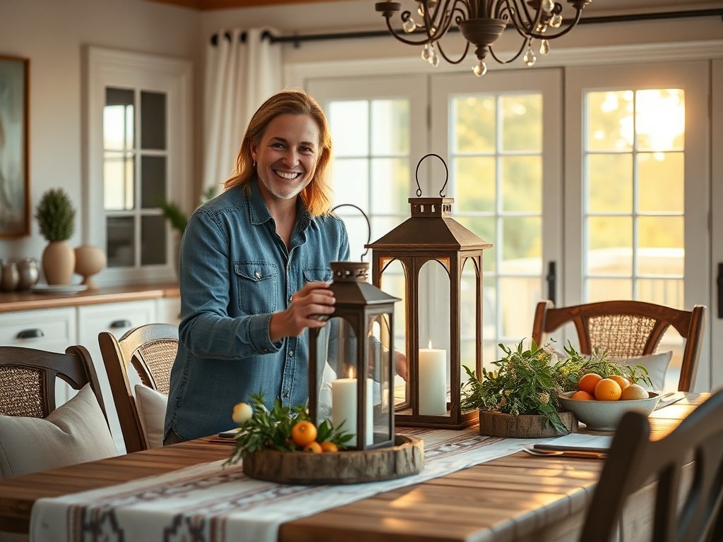 From Plain Table to Magazine-Worthy Summer Centerpiece: How a 2-Piece Rustic Lantern Set Creates Instant Warmth in Minutes
