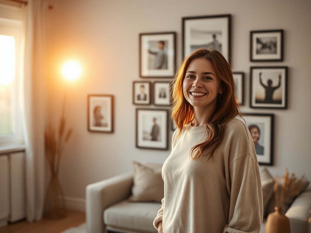 How a 15-Piece Black Gallery Frame Set Turns a Blank Wall into a Cozy Cottagecore Story