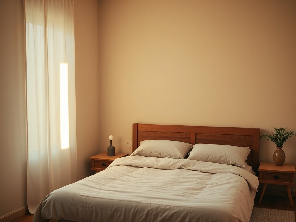 Turn a cramped bedroom into a Japanese-inspired retreat with one low-profile wood frame that makes the room feel calmer in minutes