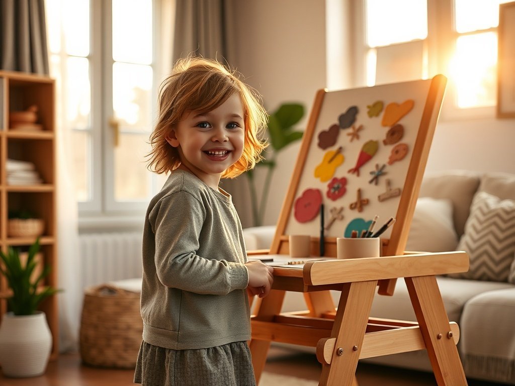 How a 2-in-1 Montessori Art Easel Can Turn Messy Kid Art Time Into a Calmer Daily Routine