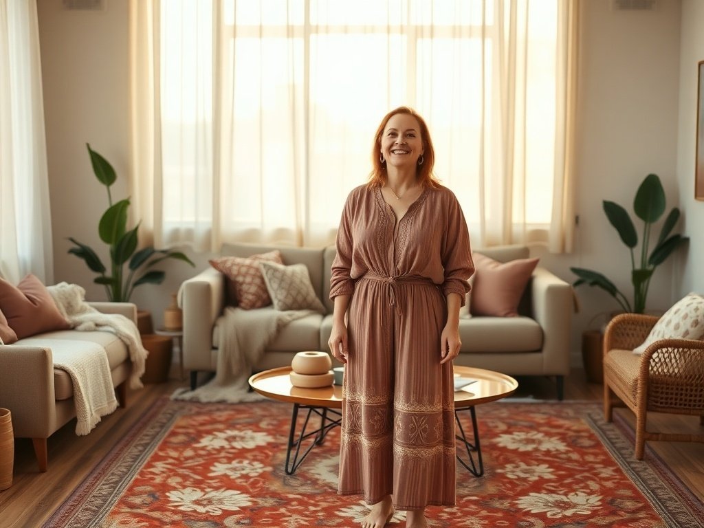 From Flat to Finished: How an 8×10 Vintage Boho Rug Can Make a Room Feel Complete in One Step