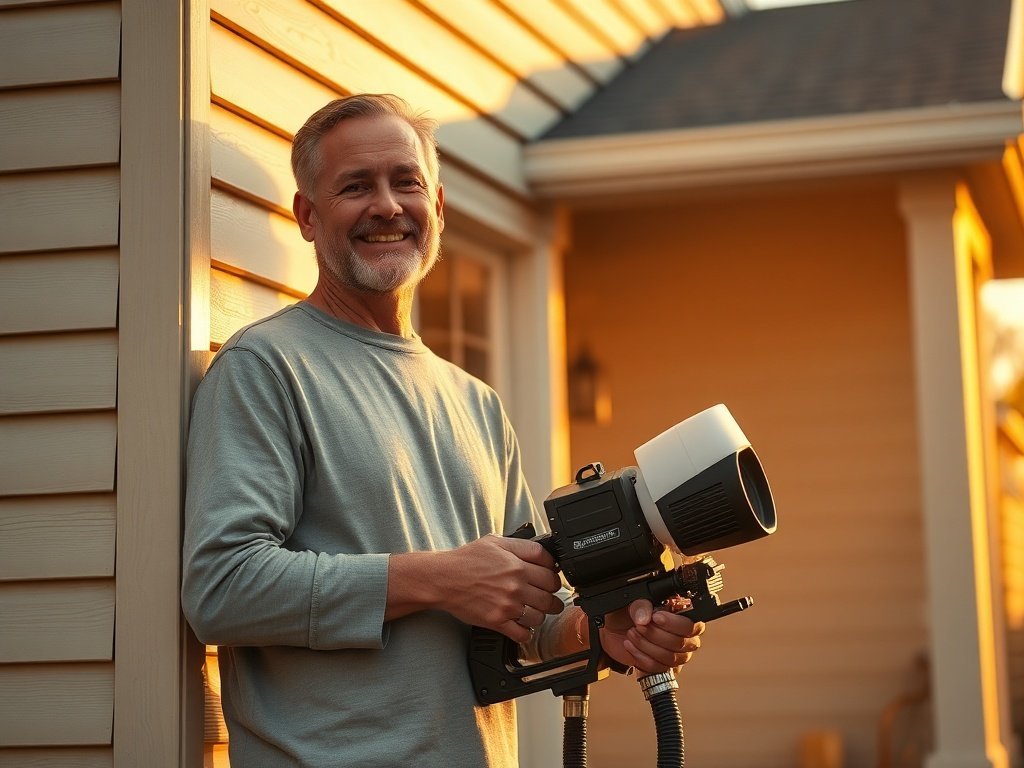 How to Get a Cleaner Exterior Paint Finish Faster With the WORKPRO 700W Airless Paint Sprayer