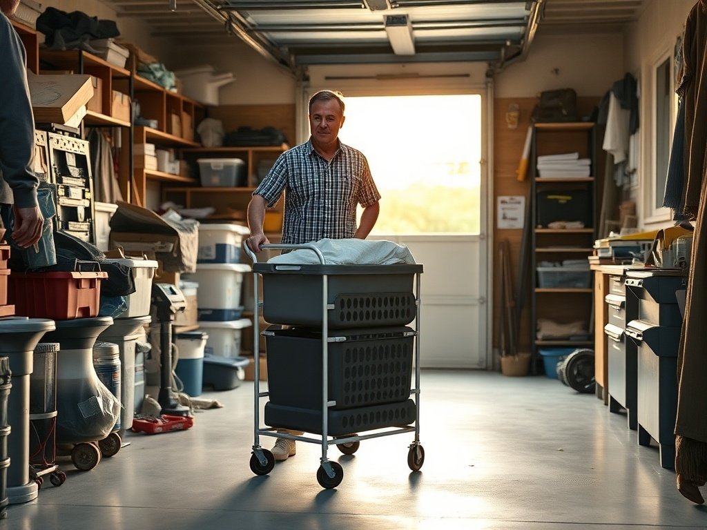 How a 3-Tier Foldable Cart Helps You Declutter Faster, Cut Trips, and Organize in Minutes