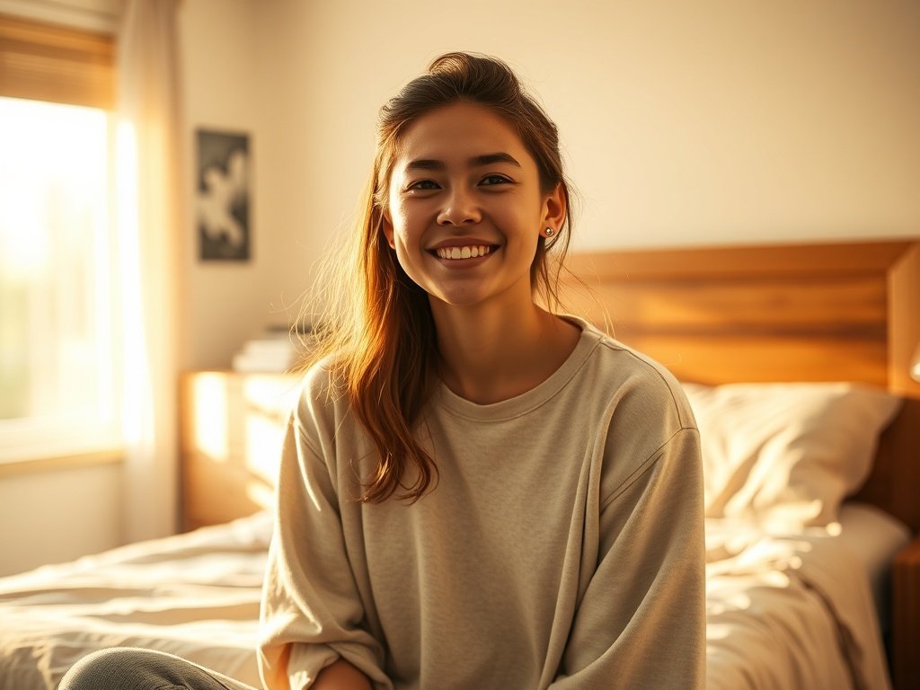How a minimalist wood queen bed frame can make a cramped dorm feel calmer, quieter, and more grown-up in one weekend