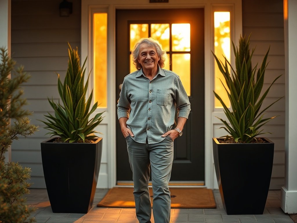 7 Front Door Planter Ideas That Upgrade a Plain Entryway in 10 Minutes — and the 27-Inch Tall Planter Trick Most People Miss