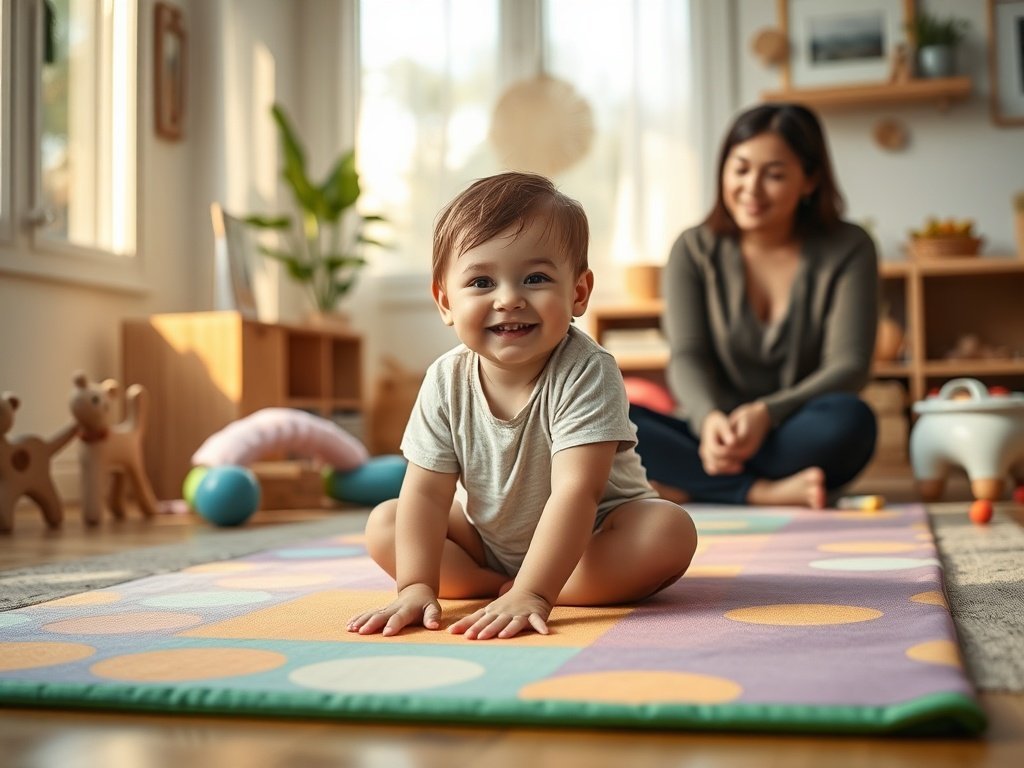 A $16.99 kids yoga mat that turns any corner into a calm movement zone