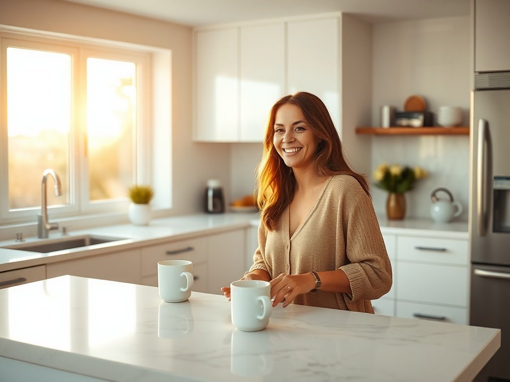 How a 47.2-Inch Kitchen Island Adds Storage, Seating for 2-4, and a Coffee Bar Feel Without a Full Remodel