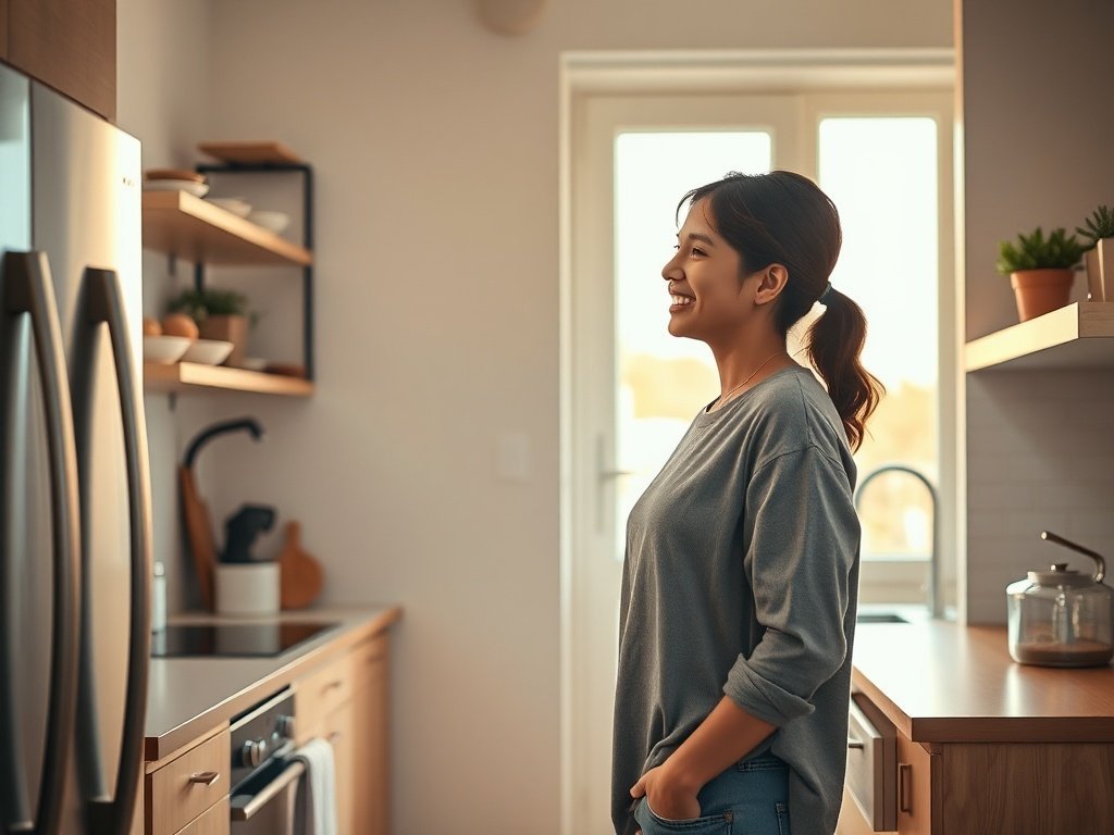 Turn one empty wall into 47.5 inches of adjustable storage for small apartments
