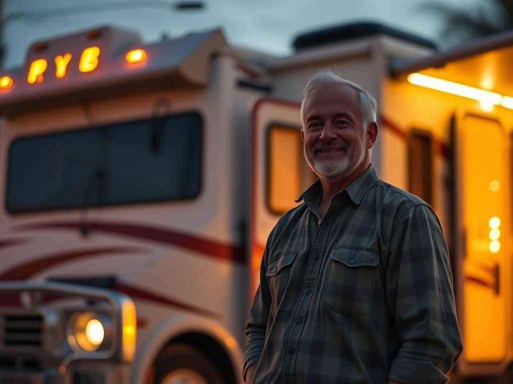 How to turn a plain RV into a Miami Art Deco night show with one waterproof light upgrade