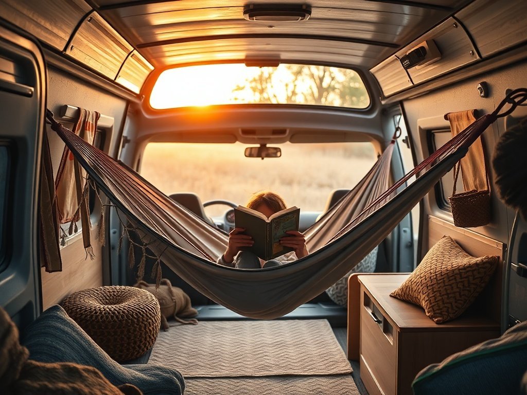 Turn a small room or van into a hammock-ready retreat with one indoor hanging kit