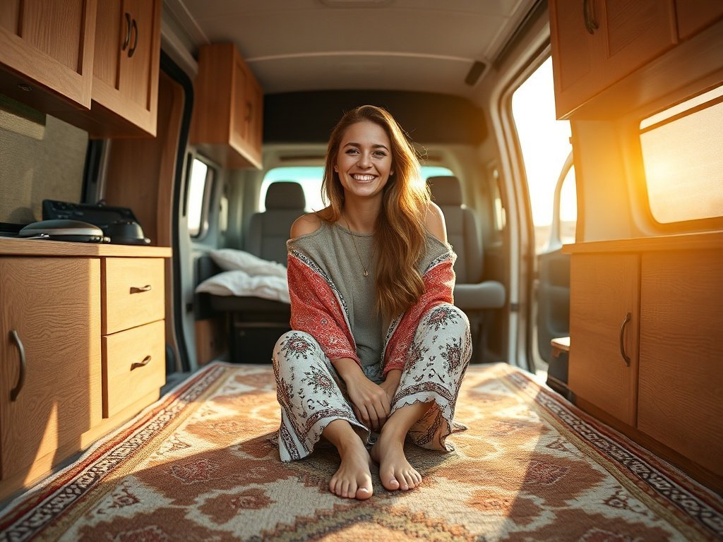 From Bare Van Floor to Cozy Boho Cabin: 3 Ways a Rug Set Makes a Sprinter Feel Finished in Minutes