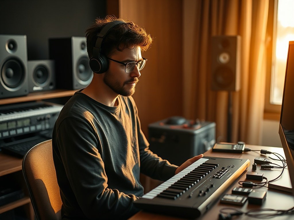 How a purpose-built music studio desk can cut setup time and cable chaos for home producers