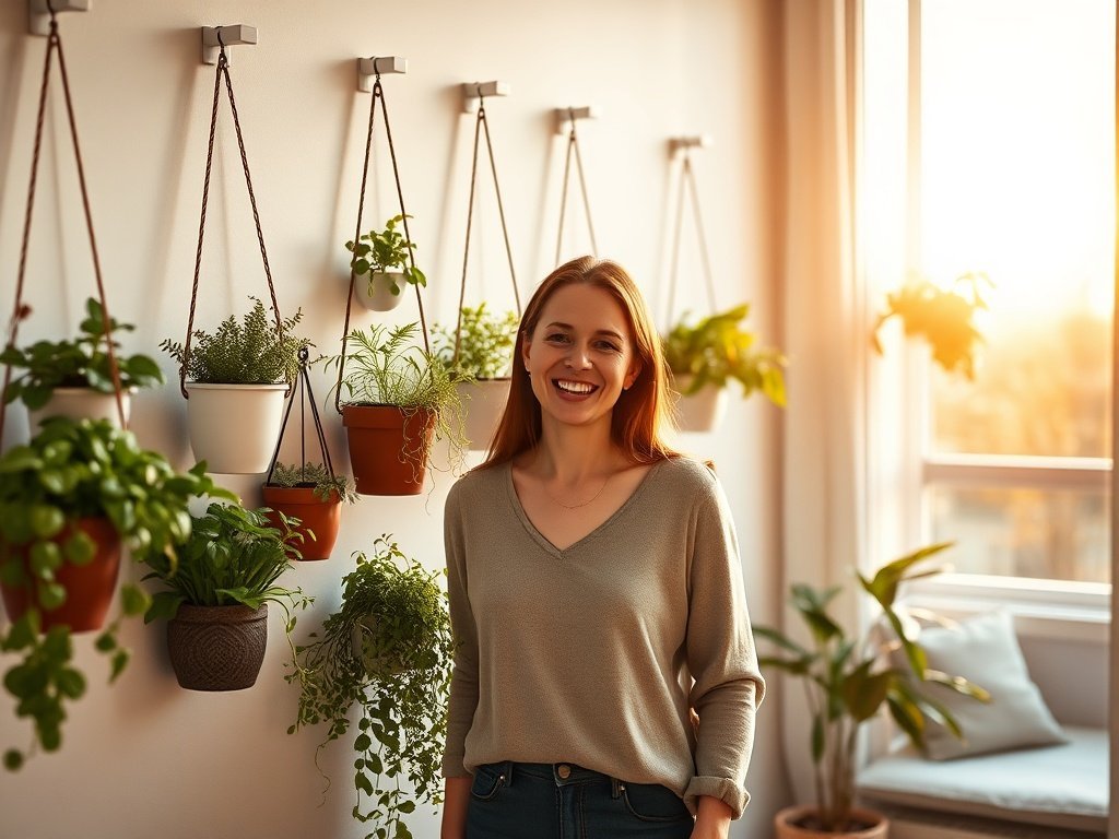 How a 6-Pack of Self-Watering Wall Planters Can Turn 1 Bare Wall Into a Low-Maintenance Garden Feature