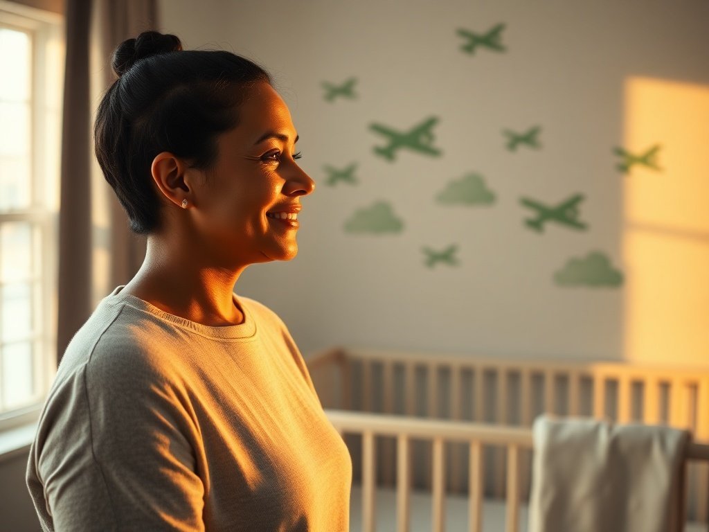 Turn a Blank Nursery Wall Into a Vintage Sky Scene in Minutes With $15.99 Peel-and-Stick Plane Decals