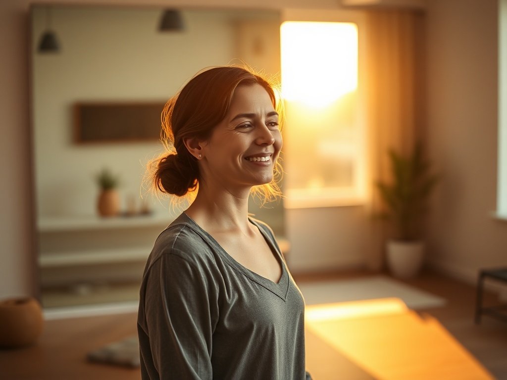 How 2 frameless 48″x24″ mirrors can make a small yoga studio feel bigger, brighter, and more professional