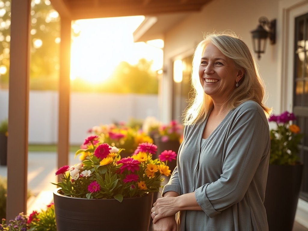 Keep Full-Sun Patio Containers Hydrated Longer with a 12-Inch Self-Watering 2-Pack