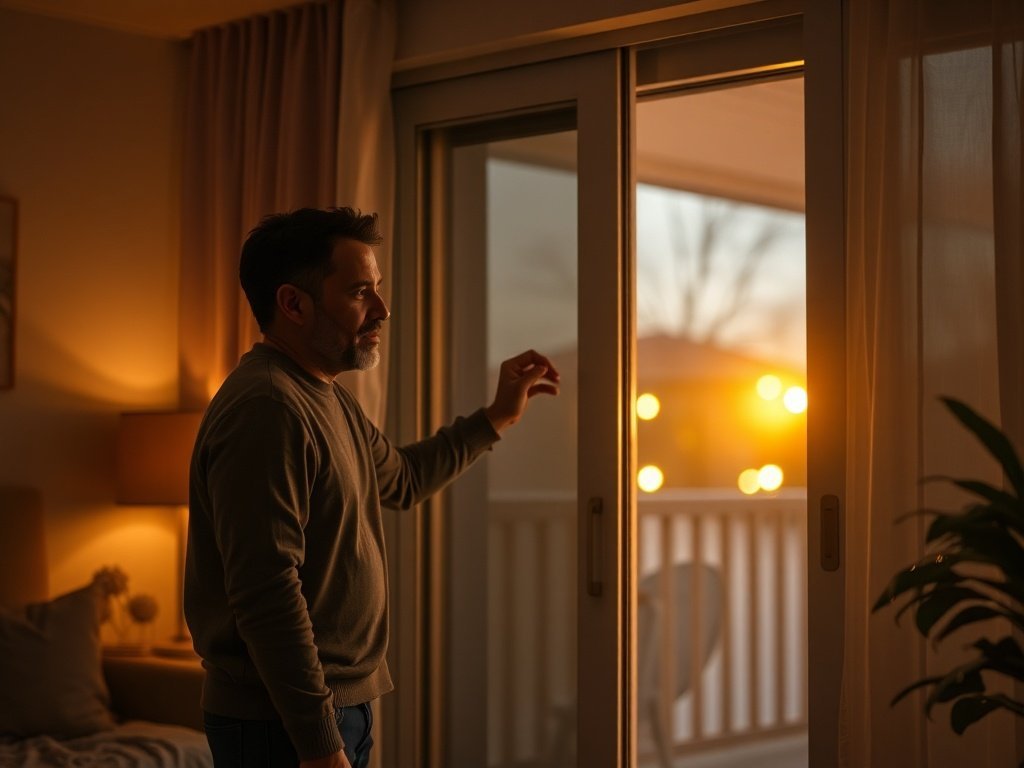 How to Secure a Sliding Door in Under 1 Minute with an Adjustable No-Drill Bar