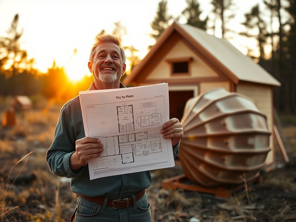 8’x20′ Tiny Home Plans with Floorplan, Elevations, and Sections — See the Layout Before You Build