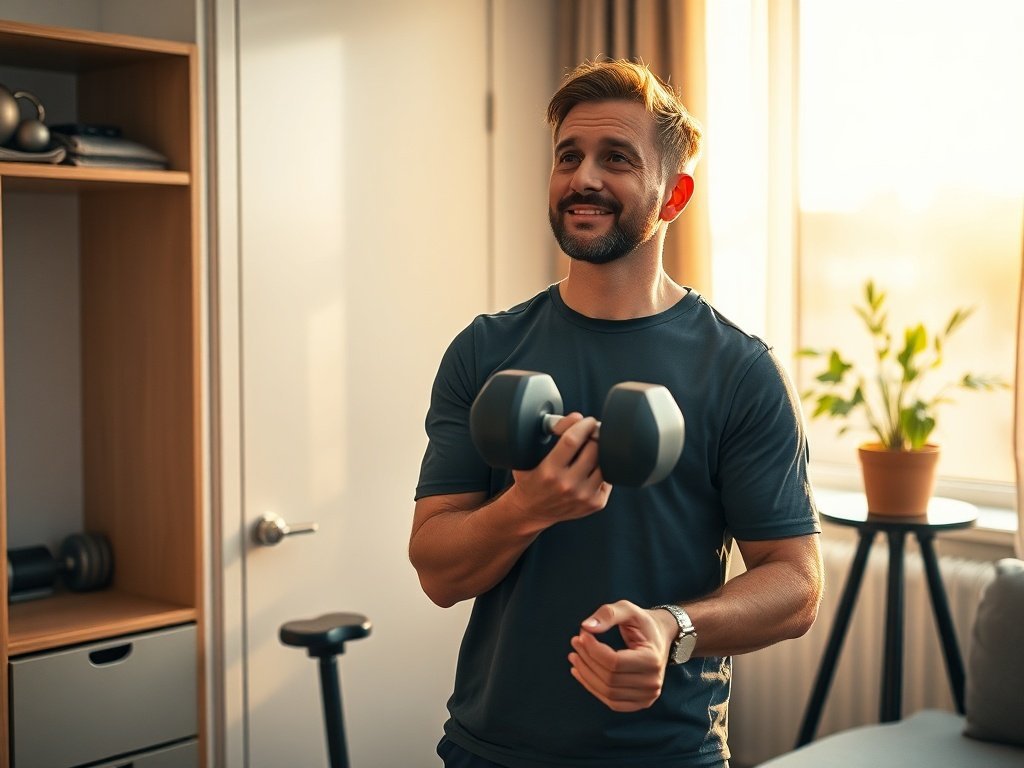 Turn One Corner of Your Home Into a Real Gym With One Adjustable Dumbbell Set (11 lb. to 66 lb.)