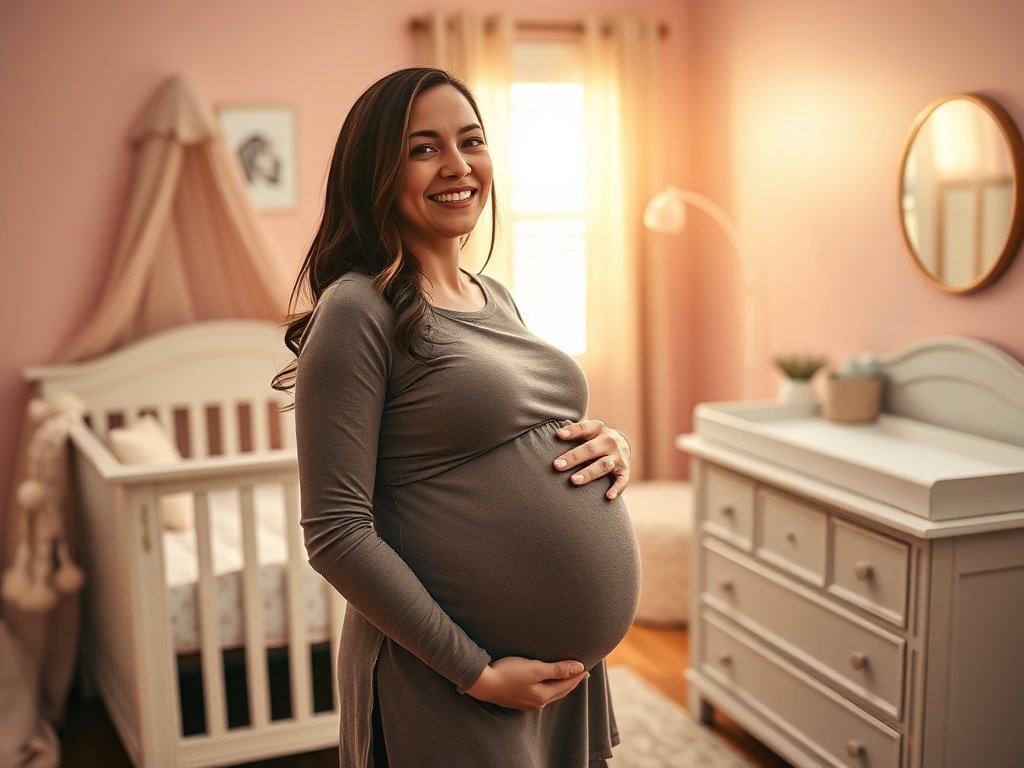 How a 3-Piece Weathered-White Nursery Set Can Make a Pink Nursery Feel Calm, Cohesive, and Finished in One Purchase