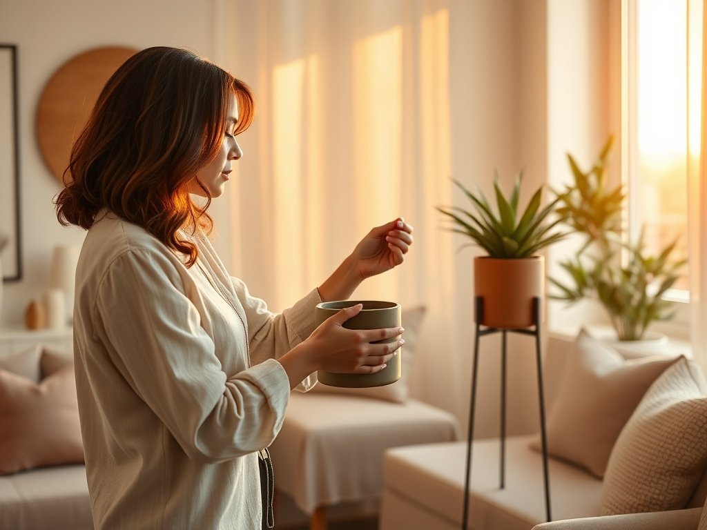 How to Turn One Empty Corner into a Styled Focal Point in 10 Minutes with a 2-Piece Modern Plant Pot Set