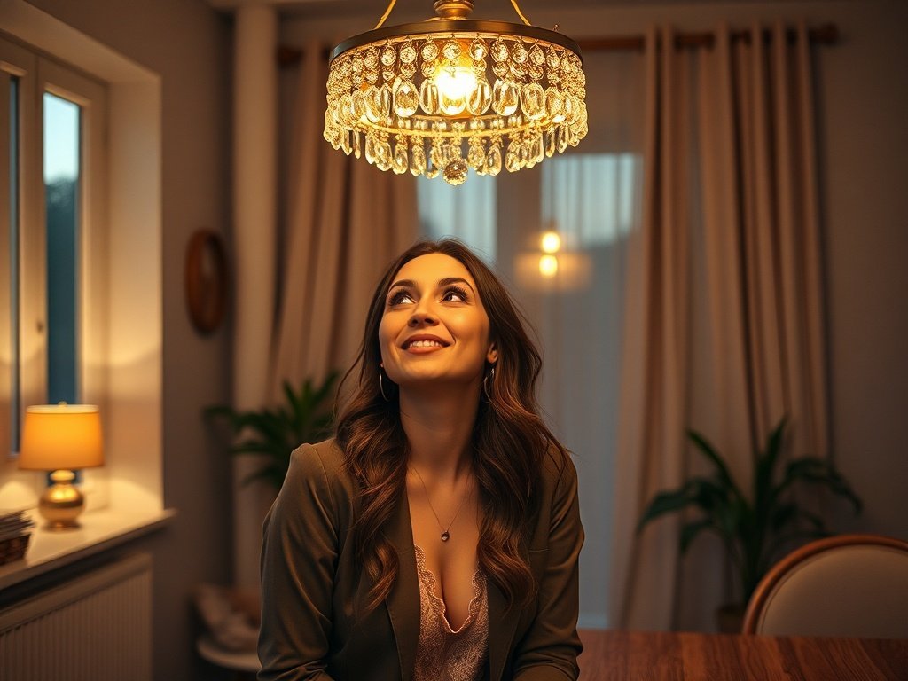 How a $32.99 Mini Crystal Chandelier Can Make a Small Room Look Curated in One Afternoon