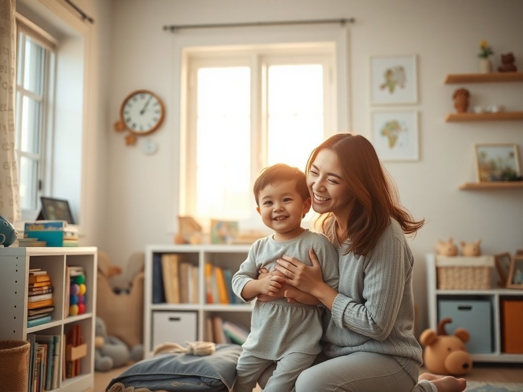 How a single Waldorf-style bookshelf can turn a cluttered play corner into a calm, story-rich nook