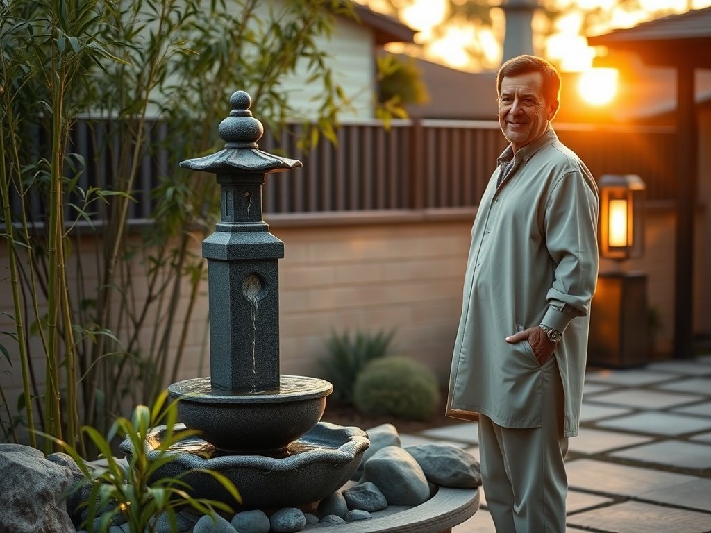 Turn a plain patio into a Japanese Zen retreat with one 35.5-inch focal point — plus the quiet detail most people miss