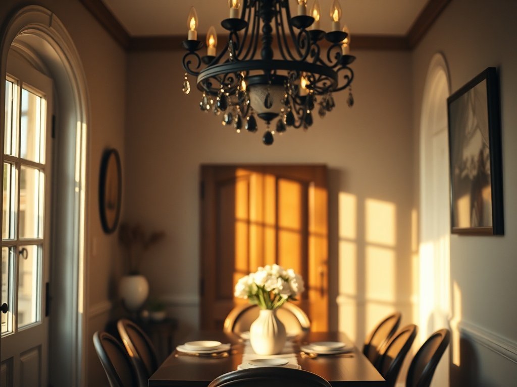 How a Black Crystal Chandelier Can Make a Tiny Gothic Room Feel 2x More Cinematic in One Afternoon