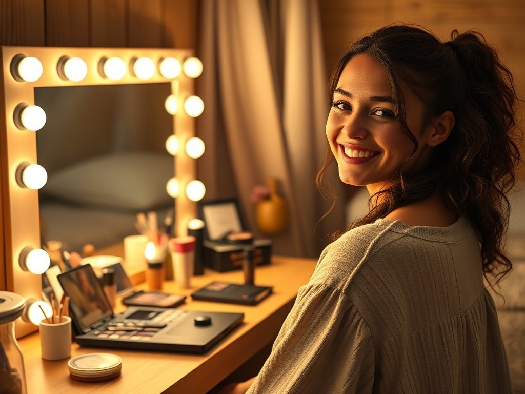 Turn a cluttered bedroom corner into a polished beauty station in under 10 minutes