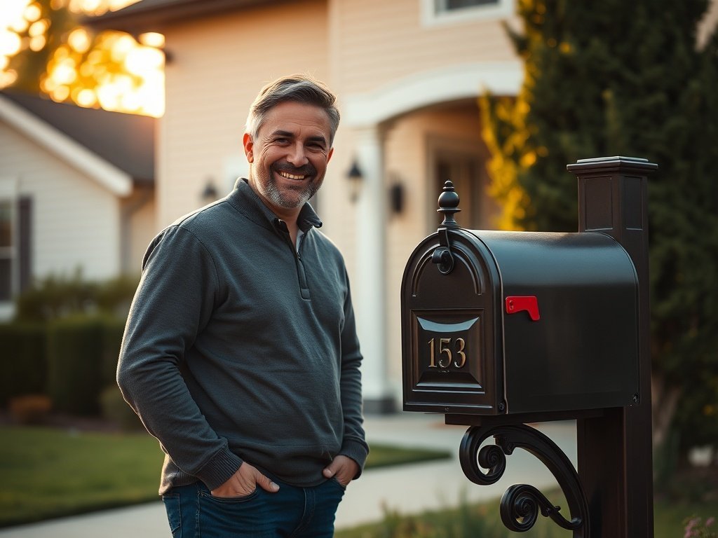 Upgrade curb appeal in 1 weekend with a weather-resistant, USPS-approved mailbox that looks custom-installed