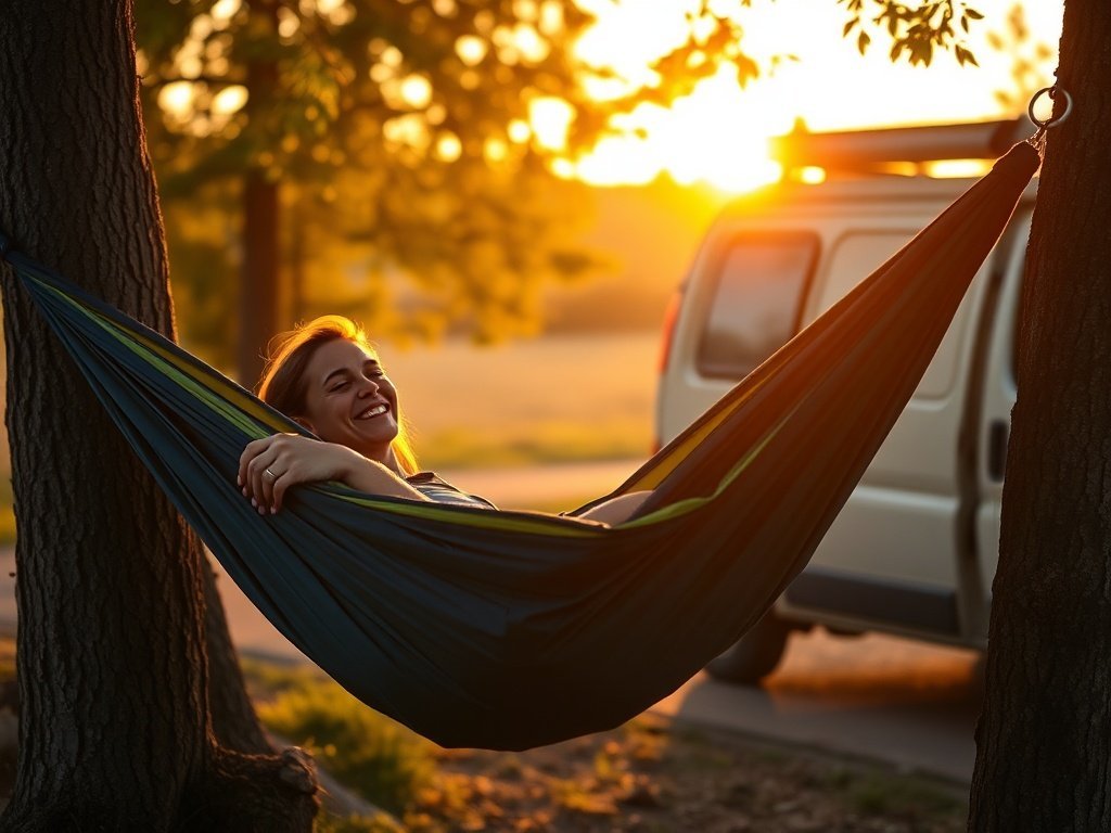 Wise Owl Outfitters Camping Hammock Review: A Lightweight Way to Turn Any Van Stop Into a 5-Minute Chill Zone