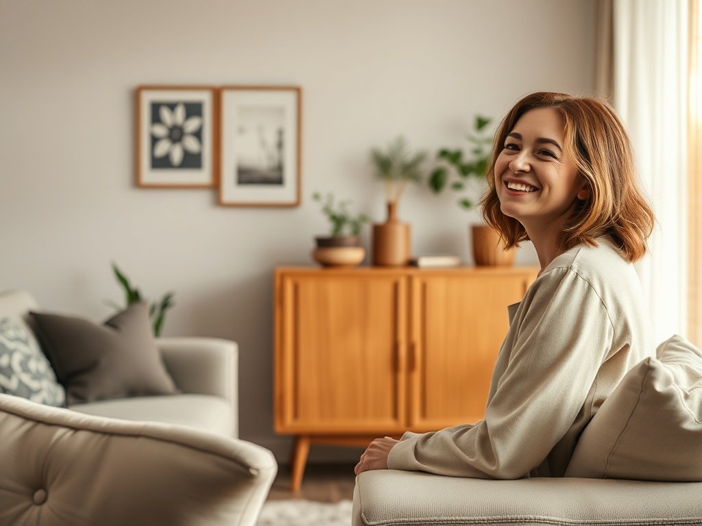 A 12-inch-deep fluted storage cabinet that makes a small room look calmer in one afternoon