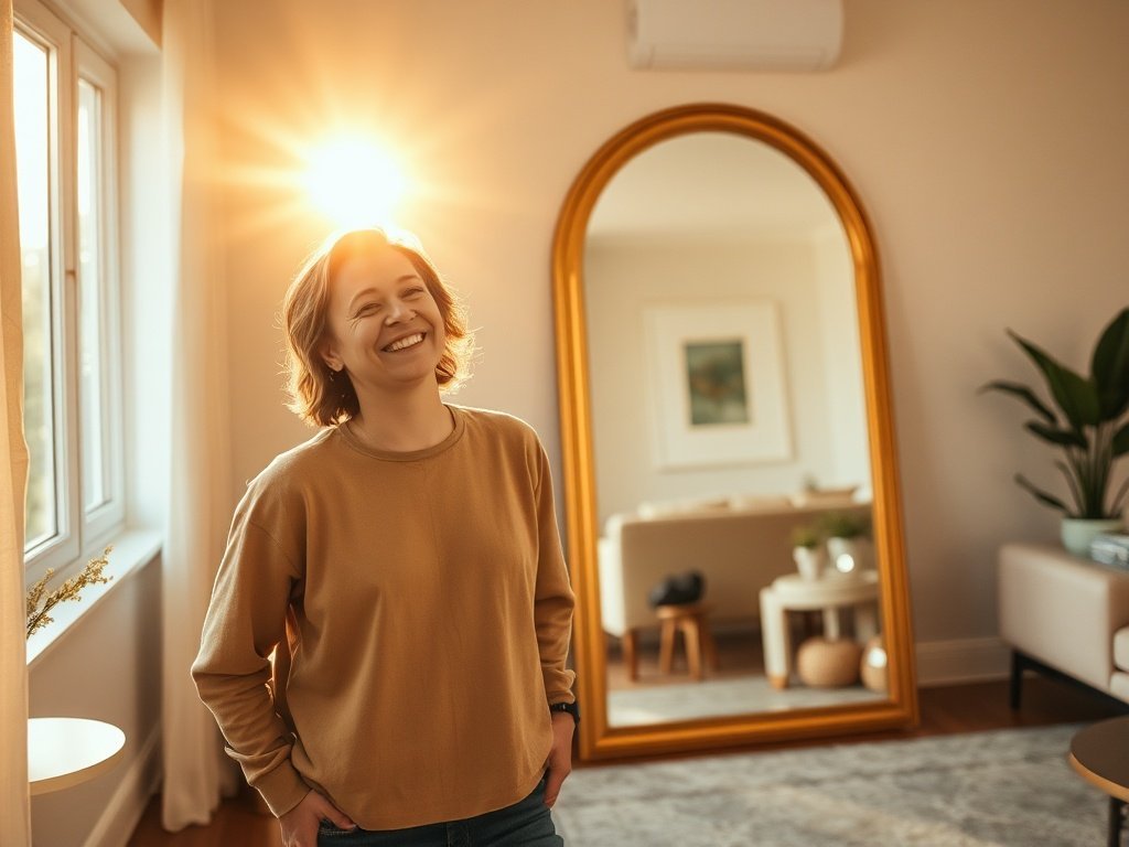How a 91×46″ Oversized Arched Mirror Makes a New Home Feel Finished in Minutes