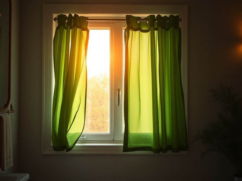 How a $16.99 Boho Curtain Can Make a Small Bathroom, Bedroom, or RV Window Look Finished in Minutes