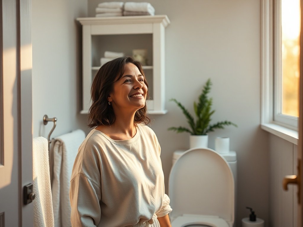 How a Small Bathroom Can Feel 2x Bigger with One Over-the-Toilet Cabinet Upgrade