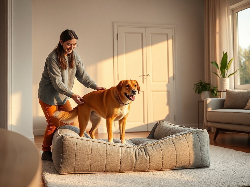 Turn an Awkward Corner Into a Finished Dog Zone: 3 Reasons This XL Orthopedic Bed Works