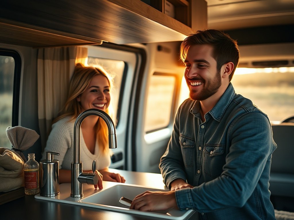 How a $69.99 camper sink upgrade can make your van feel 100% more finished in one afternoon