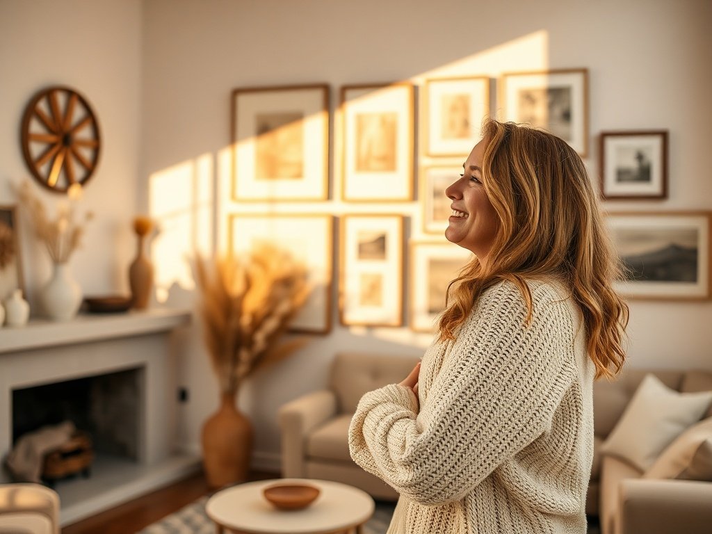 How a 15-Piece Oak Frame Set Can Turn One Blank Wall Into a Cozy Cottagecore Gallery in Under an Hour