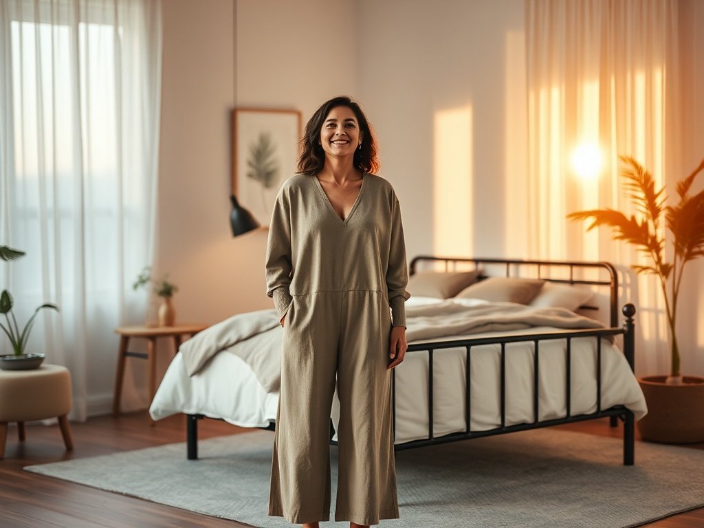 How a $62.99 full-size metal bed frame can make a bedroom feel calmer, cleaner, and more intentional