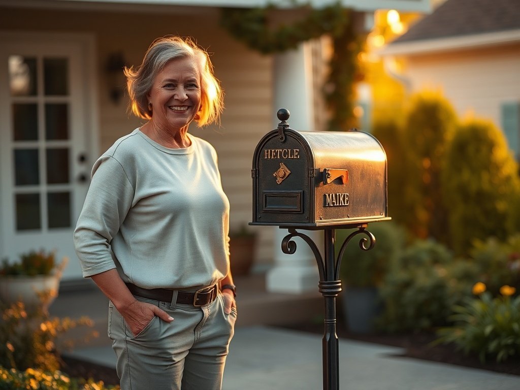 7 ways a vintage mailbox stand can make your front entry feel finished in one afternoon